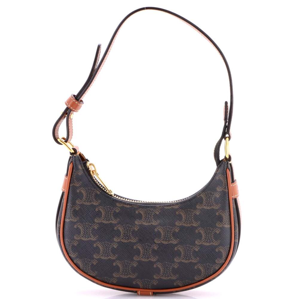 Celine Ava Bag Triomphe Coated Canvas #241138C11B